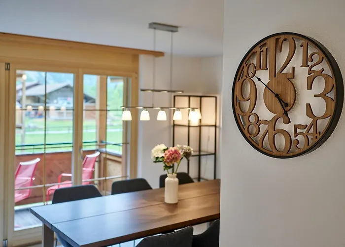 Great Location, Spacious, Views, Modern Apartman Lauterbrunnen
